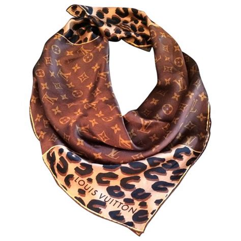 amazon louis vuitton leopard print scarf|louis vuitton scarf women.